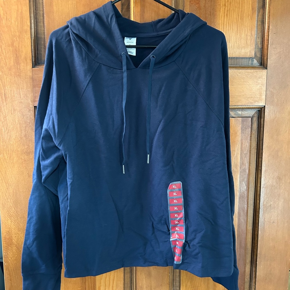 Members Mark Terry Soft Navy Blue Hoodie